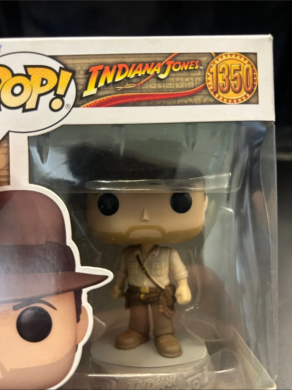Funko Pop! Indiana Jones Figure - Brown, Tan & White